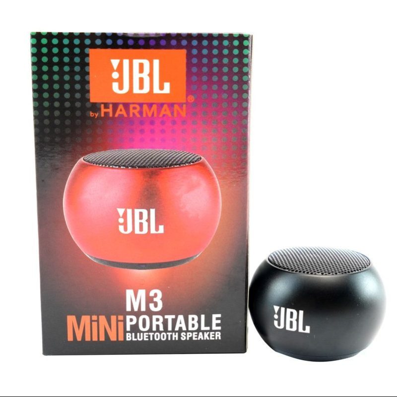 M3 Mini Bluetooth Speaker – Metal Body Portable Wireless Speaker (3W, Bluetooth 5.0) image 1