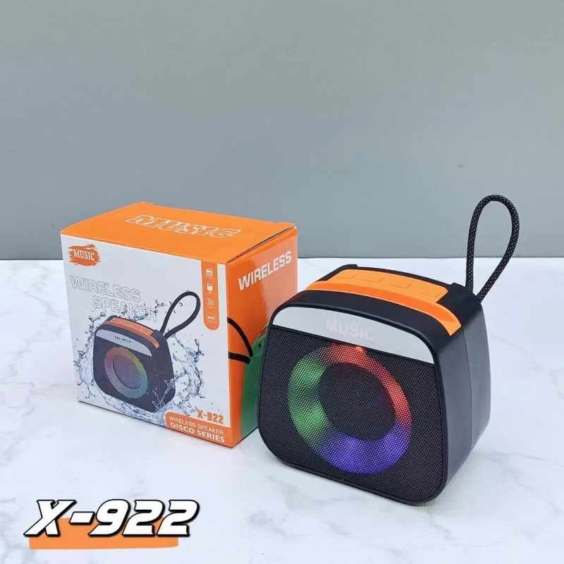 X-922 RGB LED Bluetooth Speaker – 5W Portable Wireless Speaker with TF Card Support image 6