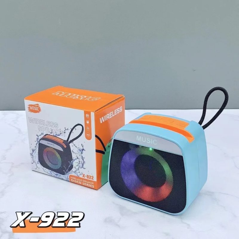 X-922 RGB LED Bluetooth Speaker – 5W Portable Wireless Speaker with TF Card Support image 7