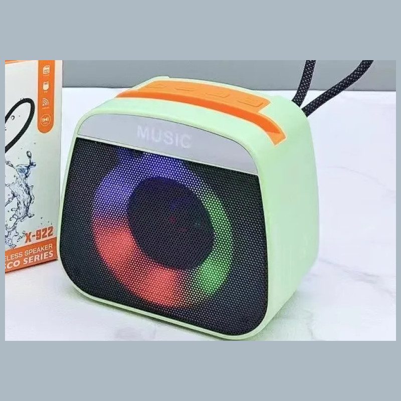 X-922 RGB LED Bluetooth Speaker – 5W Portable Wireless Speaker with TF Card Support image 9