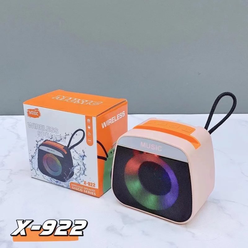 X-922 RGB LED Bluetooth Speaker – 5W Portable Wireless Speaker with TF Card Support image 8
