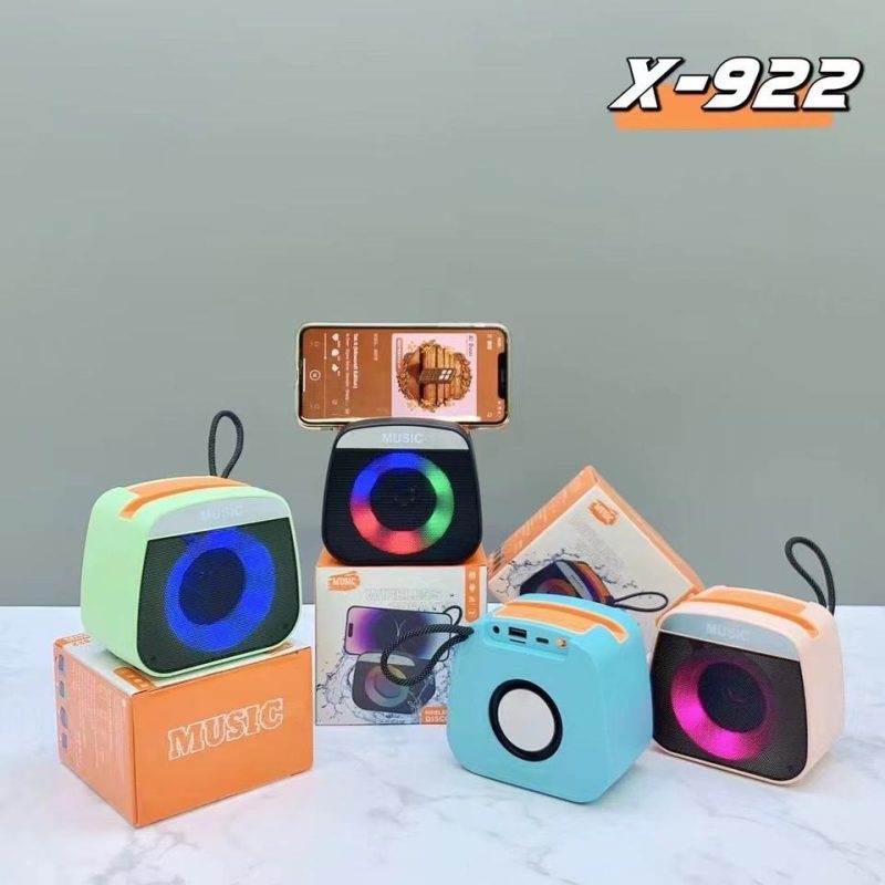 X-922 RGB LED Bluetooth Speaker – 5W Portable Wireless Speaker with TF Card Support image 5
