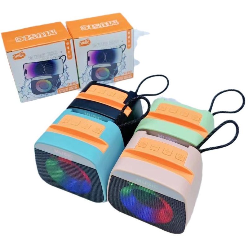 X-922 RGB LED Bluetooth Speaker – 5W Portable Wireless Speaker with TF Card Support image 1