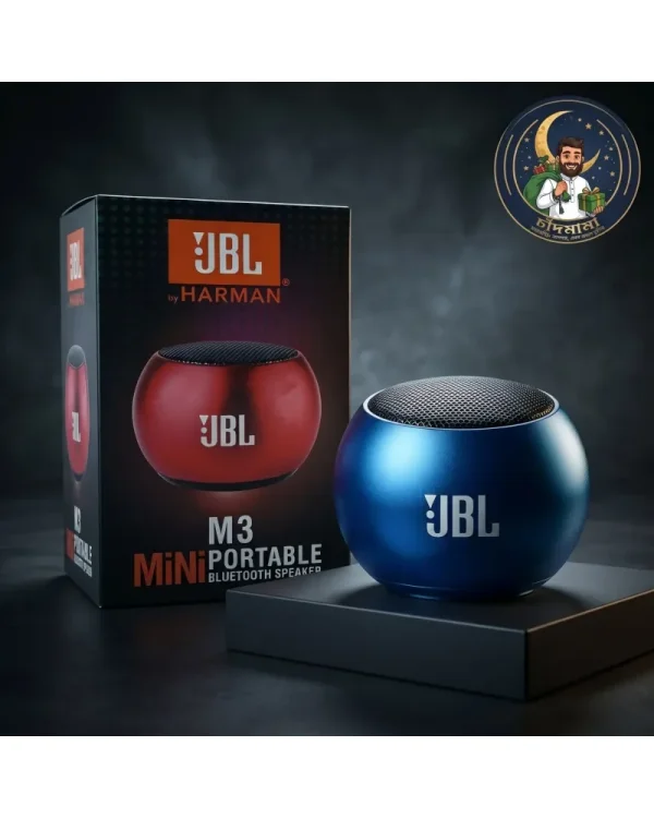 M3 Mini Bluetooth Speaker – Metal Body Portable Wireless Speaker (3W, Bluetooth 5.0)
