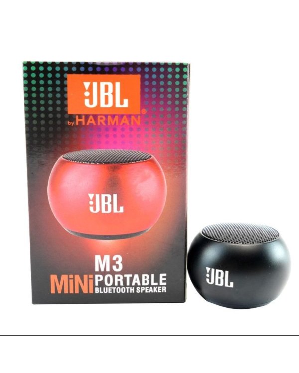 M3 Mini Bluetooth Speaker – Metal Body Portable Wireless Speaker (3W, Bluetooth 5.0)